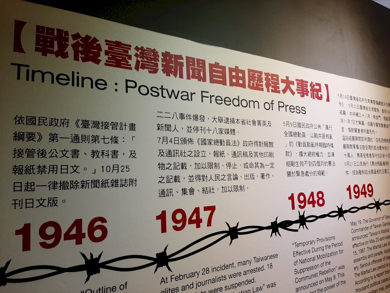 Der gebrochene Stift: Taiwans Pressefreiheit nach 1945 II