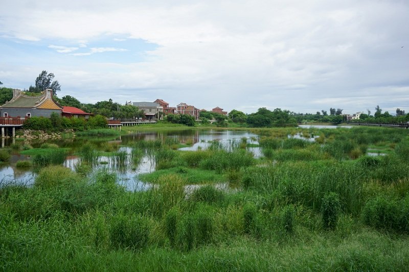 Viel Regen durch Tropensturm Lupin auch auf der Inselgruppe Kinmen (Foto: CNA)