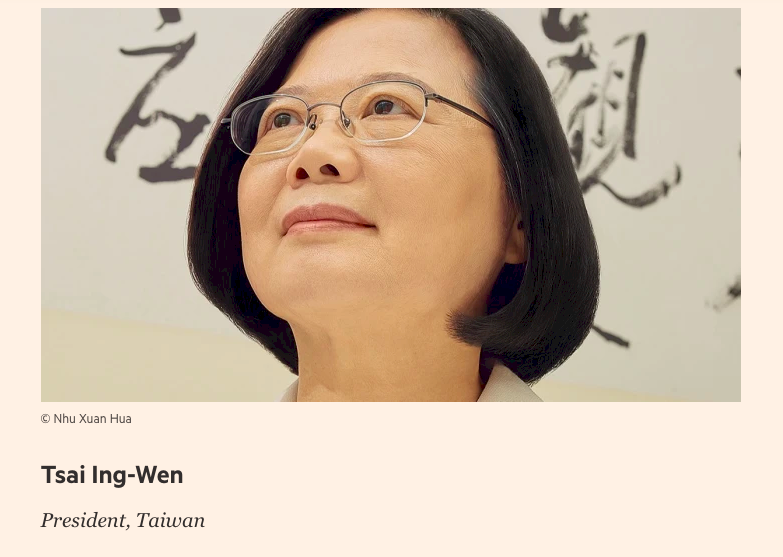 Financial Times: Tsai eine der 25 einflussreichsten Frauen 2021