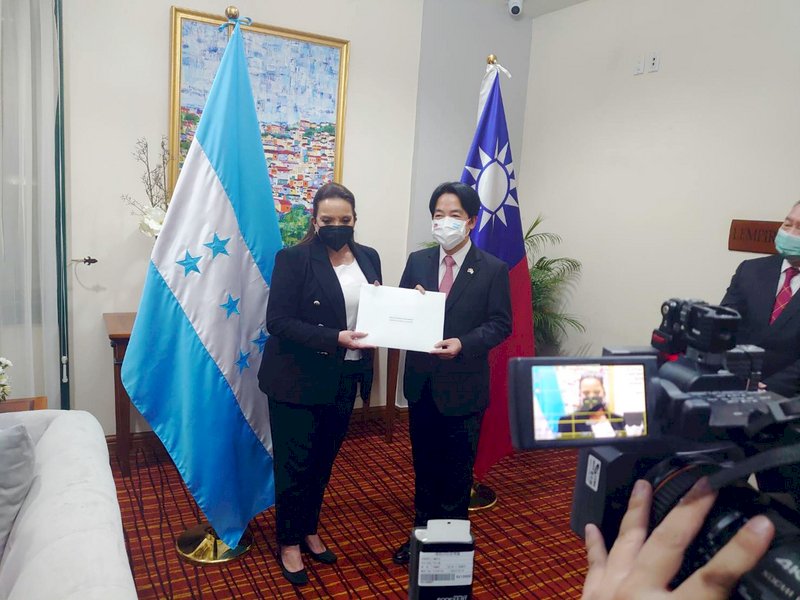 Vizepräsident Lai trifft designierte Präsidentin von Honduras