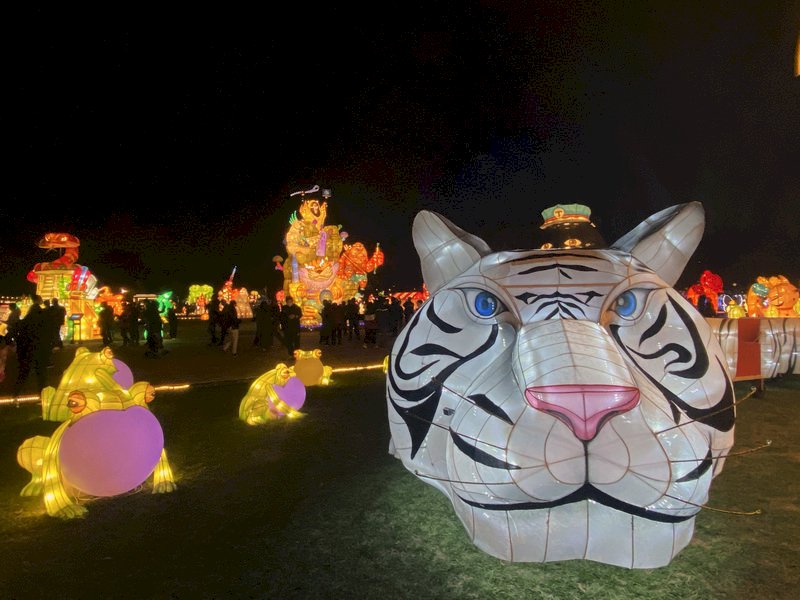 Taiwan Laternenfest 2022 in Kaohsiung (Foto: CNA)