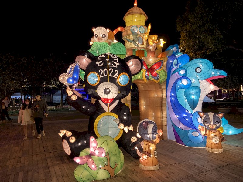 Taiwan Laternenfest 2022 in Kaohsiung (Foto: CNA)
