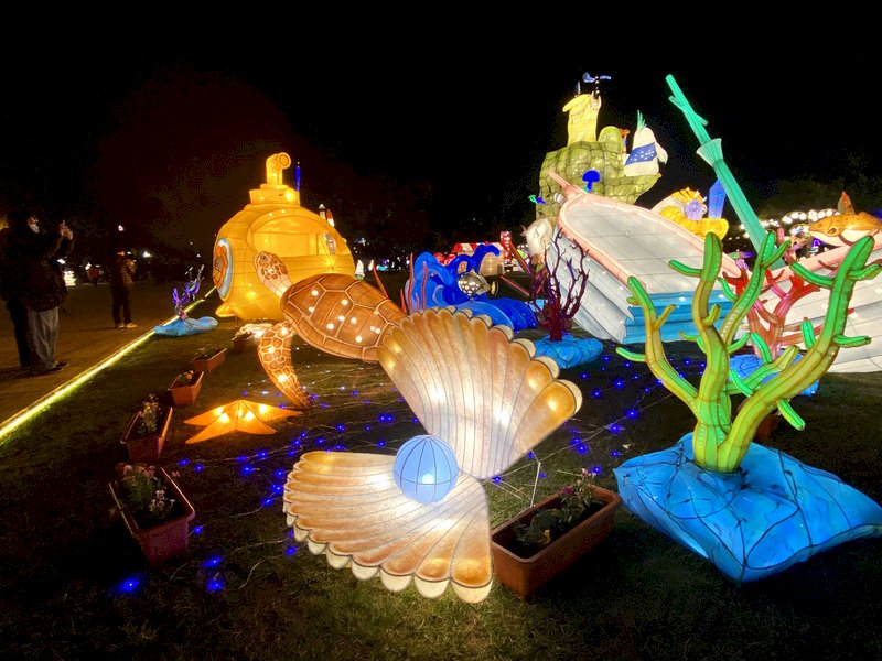 Taiwan Laternenfest 2022 in Kaohsiung (Foto: CNA)