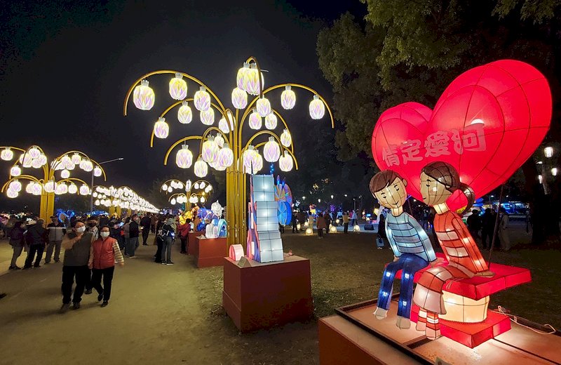 Taiwan Laternenfest 2022 in Kaohsiung (Foto: CNA)