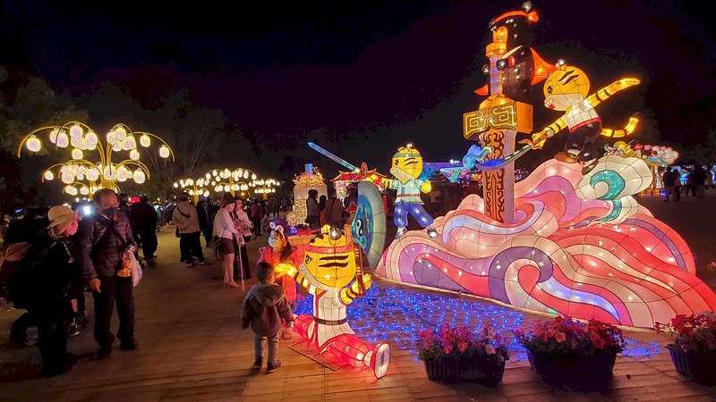 Taiwan Laternenfest 2022 in Kaohsiung (Foto: CNA)