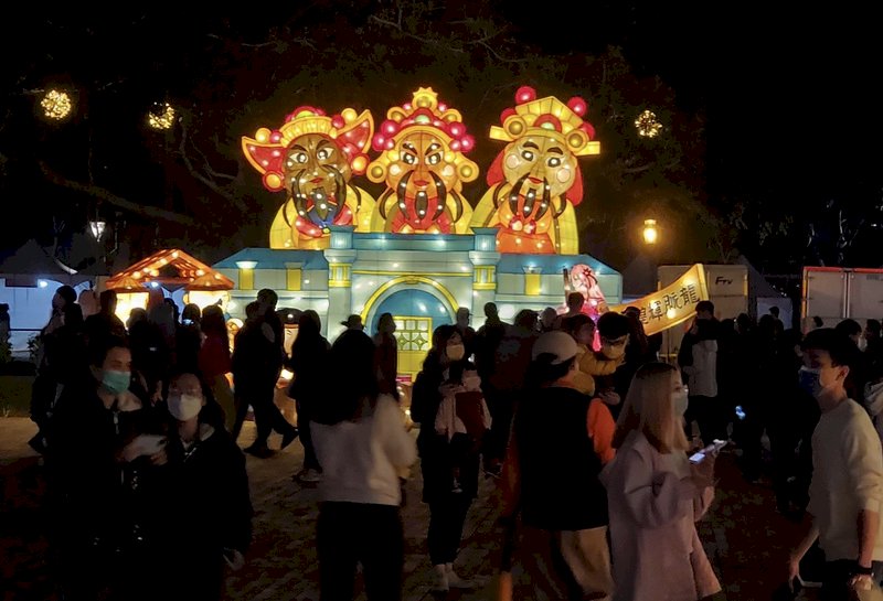 Taiwan Laternenfest 2022 in Kaohsiung (Foto: CNA)