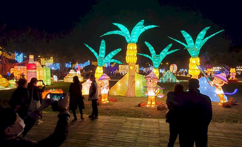 Taiwan Laternenfest 2022 in Kaohsiung (Foto: CNA)