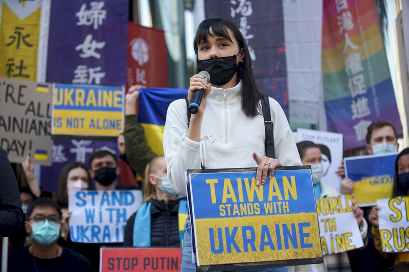Der Krieg in der Ukraine und Taiwan