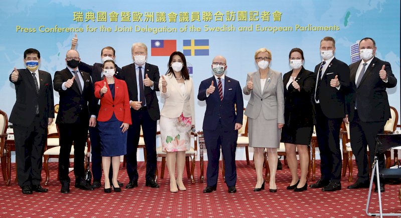 Besuch schwedischer Parlamentarier in Taiwan