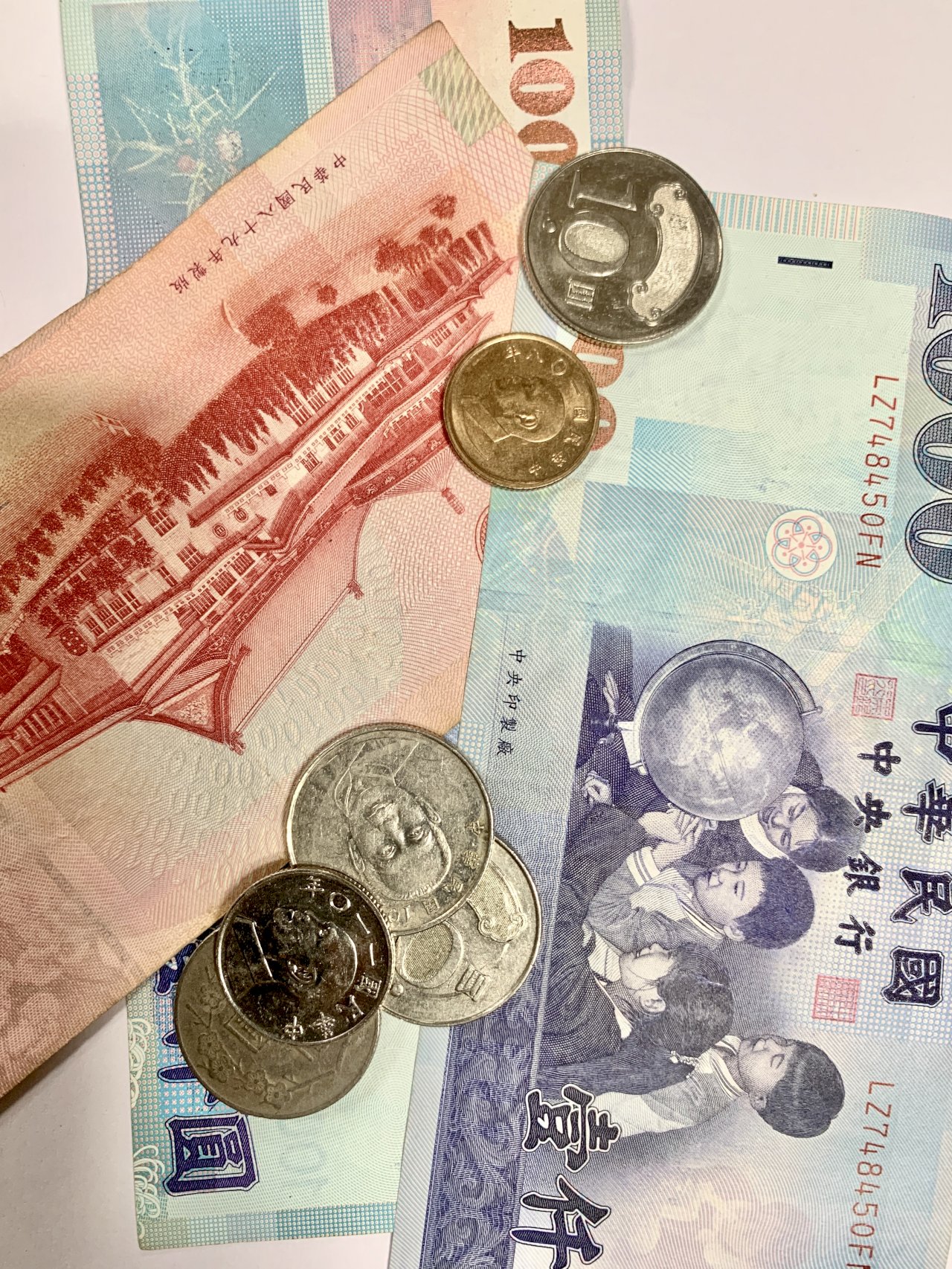 Taiwans Währung und Geldscheine