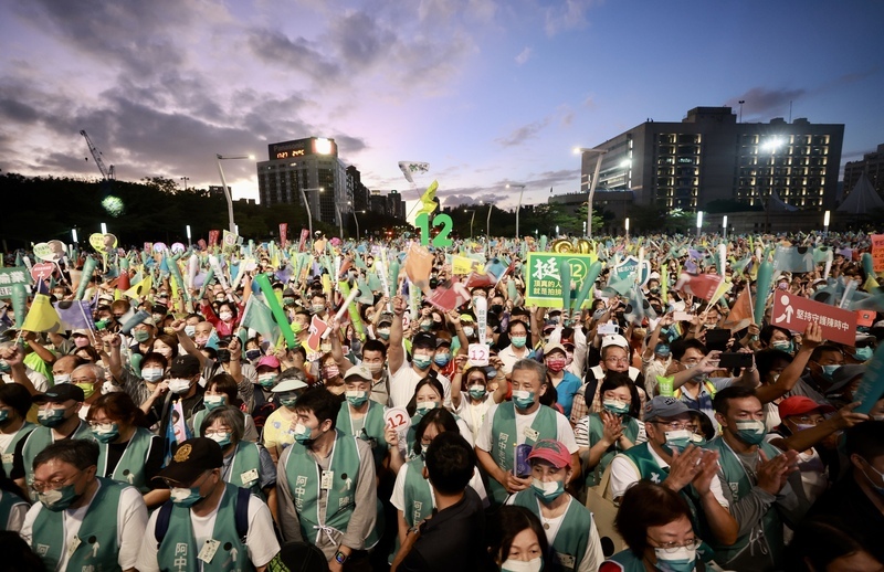 Kommunalwahlen: Wahlkampf in Taipei am Super-Sonntag (Foto: CNA)
