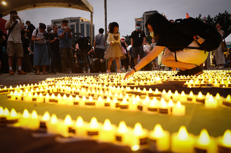 Gedenkveranstaltung zum Jahrestag des Tiananmen-Massakers