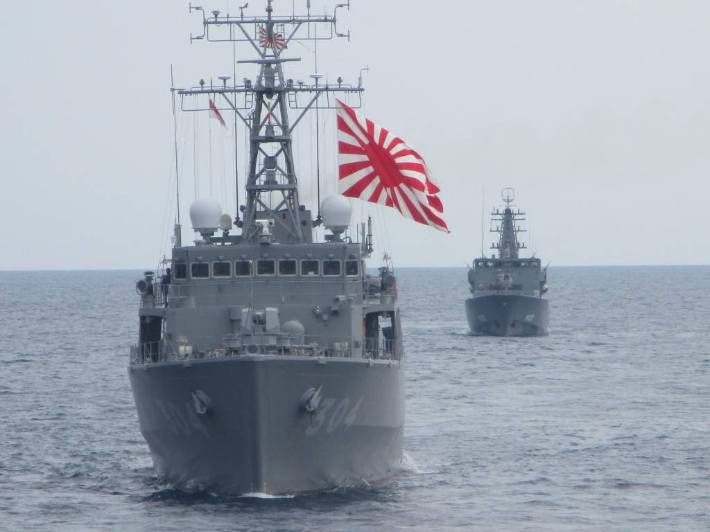 Japans militärische Ausrichtung in der Region