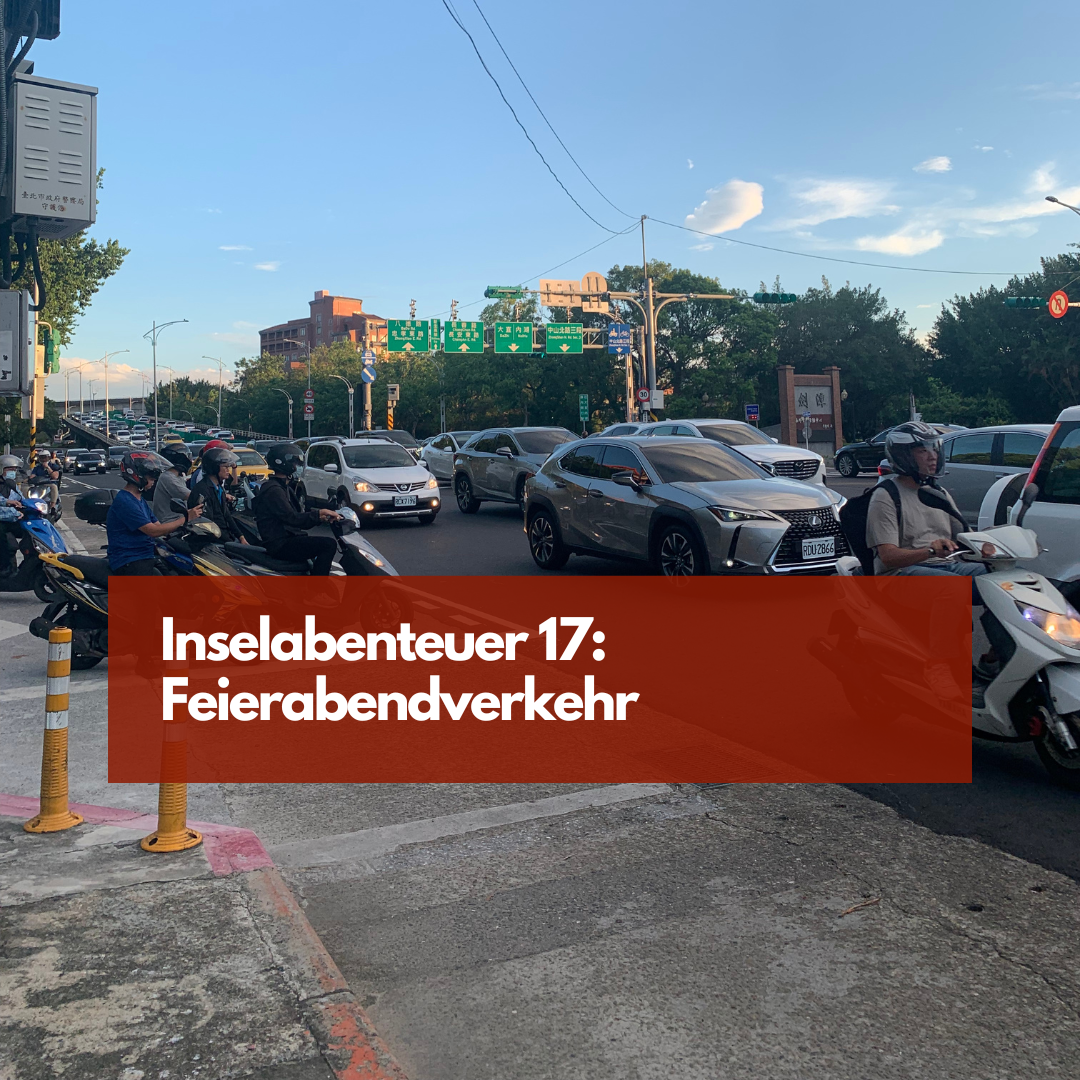Feierabendverkehr und Scooter