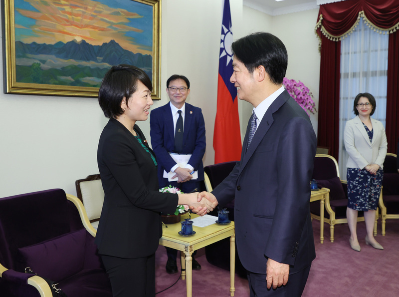 Die Jugendabteilung der Liberaldemokratischen Partei Japans besucht Taiwan