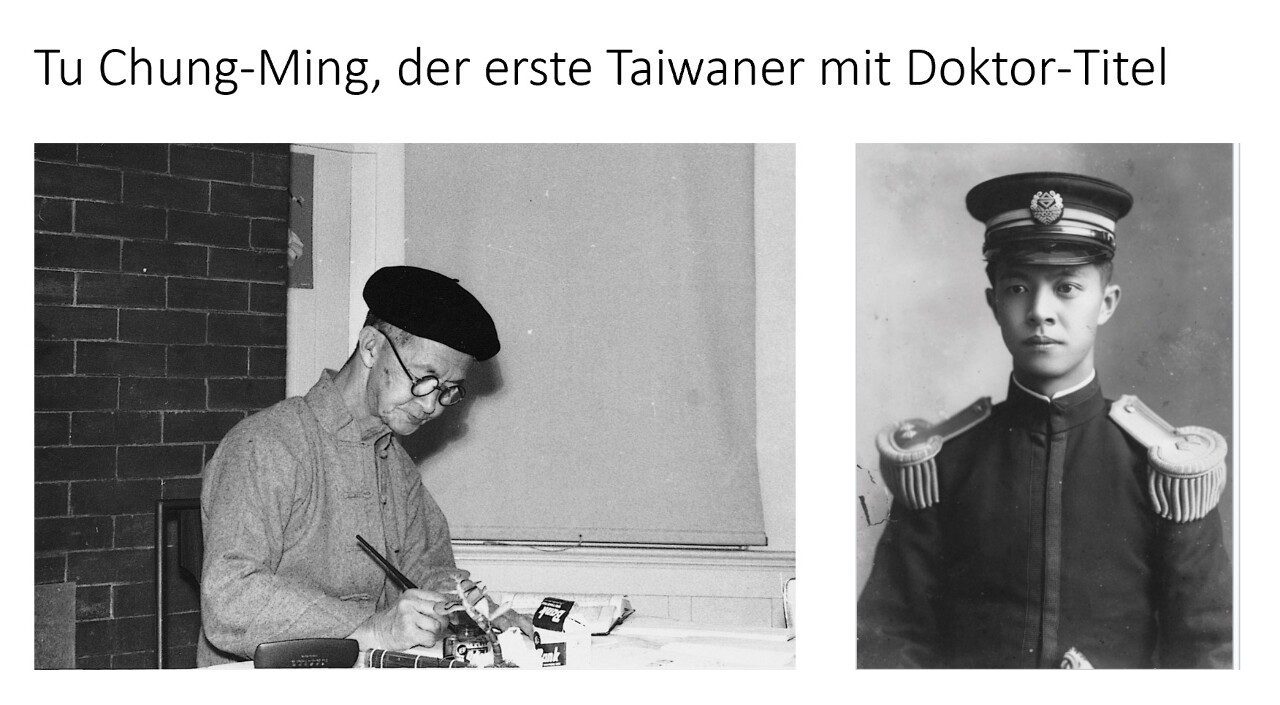 Tu Tsung-ming, der erste Taiwaner mit Doktortitel