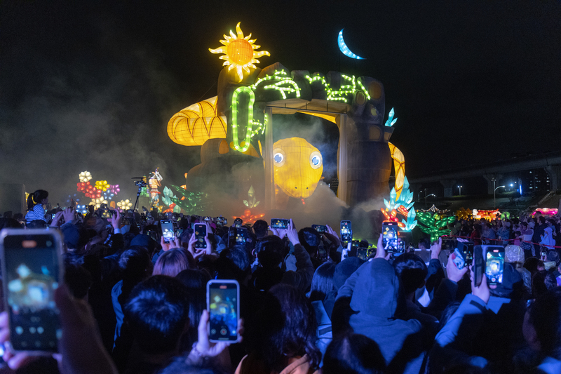 Das Laternenfest in New Taipei City (Foto: CNA)