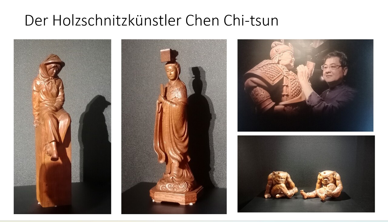 Holzschnitzkünstler Chen Chi-tsun
