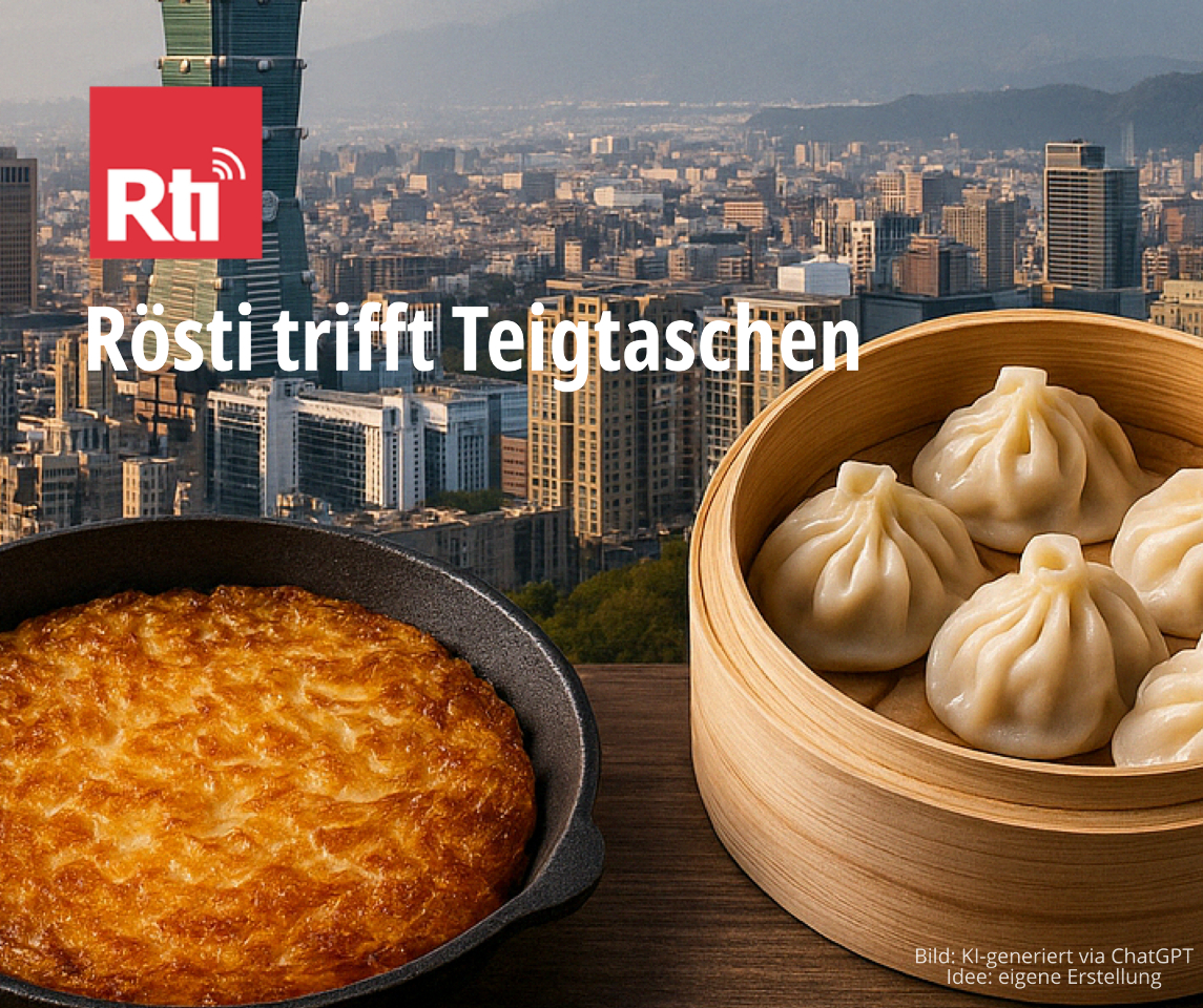 Rösti trifft Teigtaschen