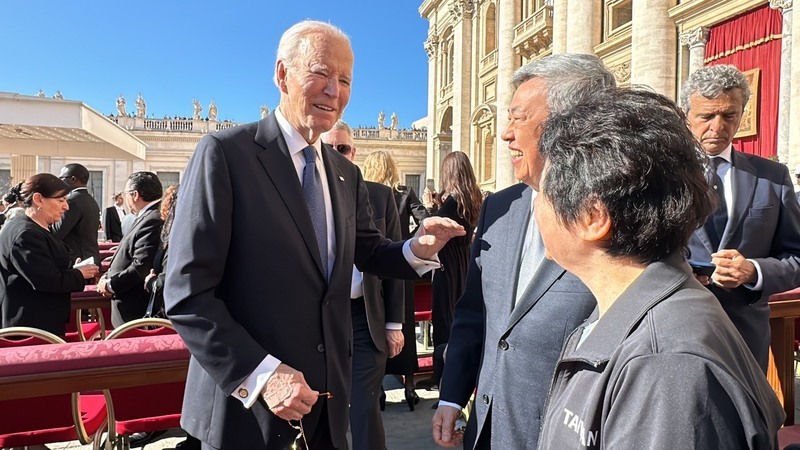 Ehemaliger Vizepräsident Taiwans nimmt an Trauerfeier von Papst Franziskus teil