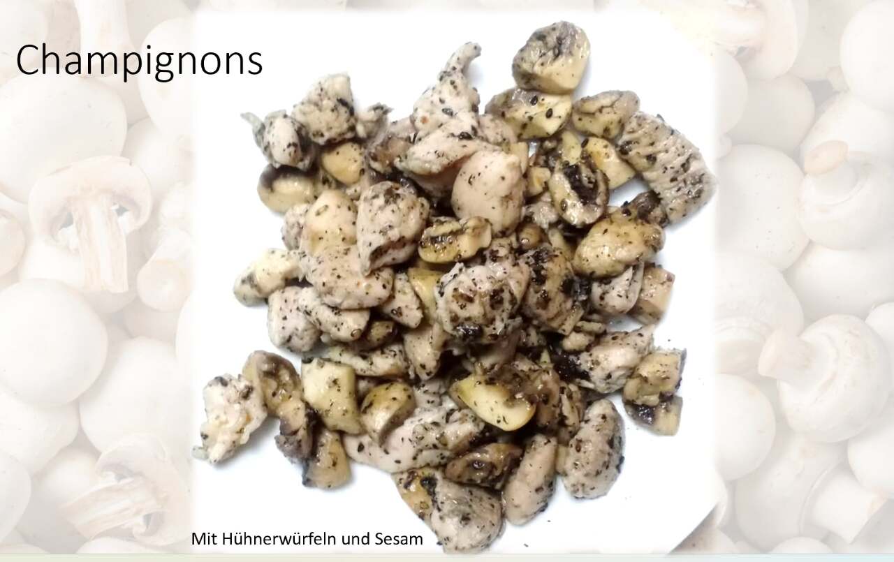 Kochen mit Champignons